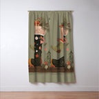 Joyful Stockings II Window Curtain Gallery Image 3