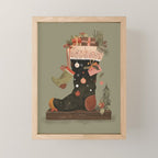 Joyful Stockings II Mini Art Print Gallery Image 1