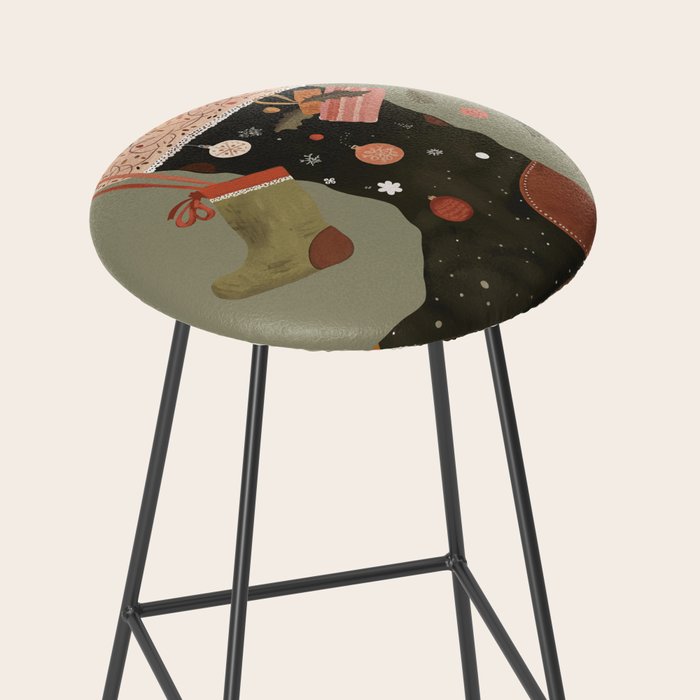 Joyful Stockings II Stool Gallery Image 2