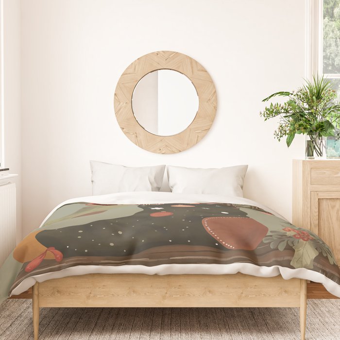 Joyful Stockings II Duvet Cover Gallery Image 3