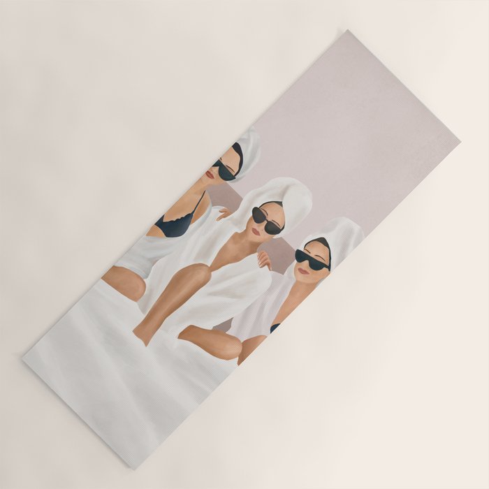Morning with a friend II Yoga Mat Gallery Image 1