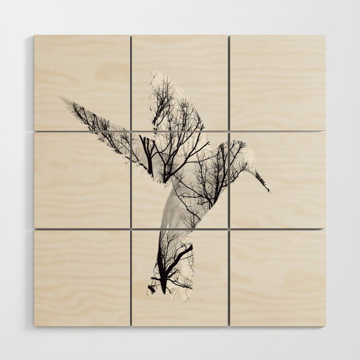 Bird Wood Wall Art Gallery Image 1