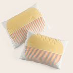 Retro Sunrise No 1  Pillow Sham Gallery Image 3