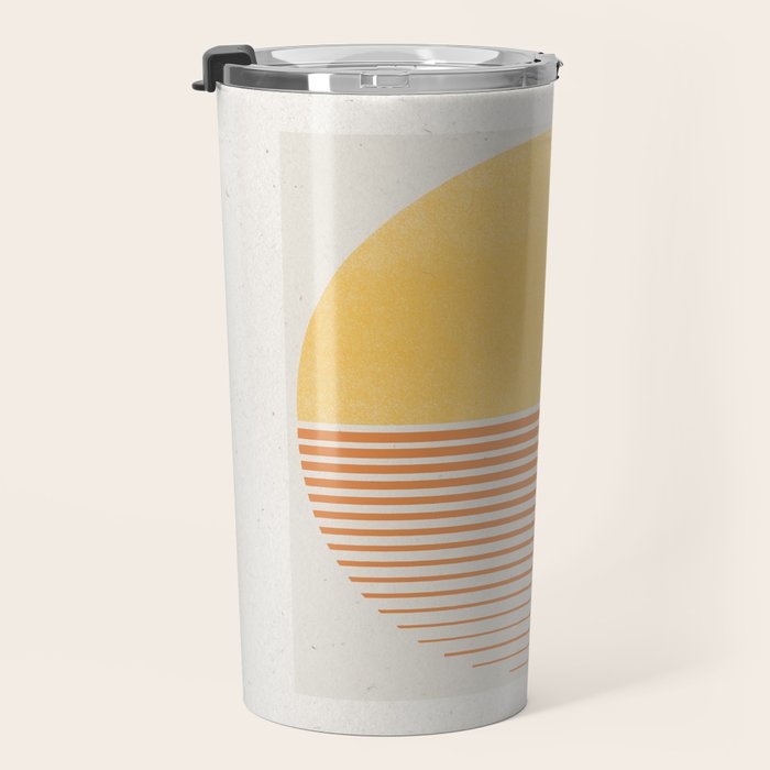 Retro Sunrise No 1  Travel Mug Gallery Image 3