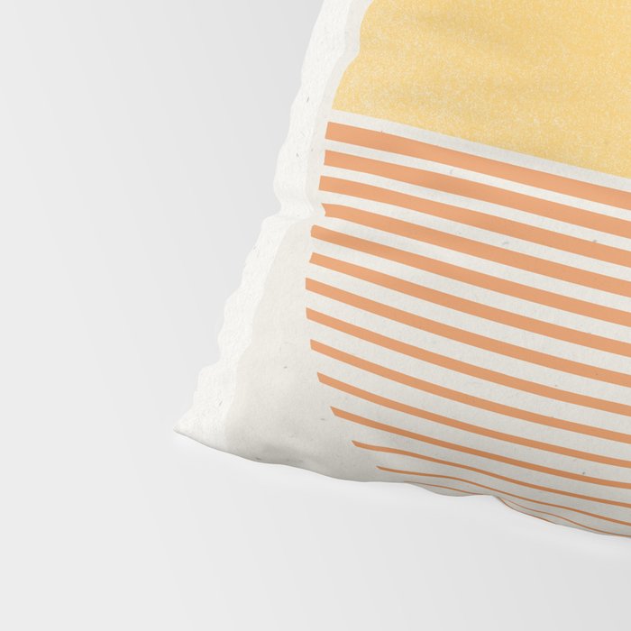 Retro Sunrise No 1  Pillow Sham Gallery Image 4