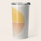Retro Sunrise No 1  Travel Mug Gallery Image 2