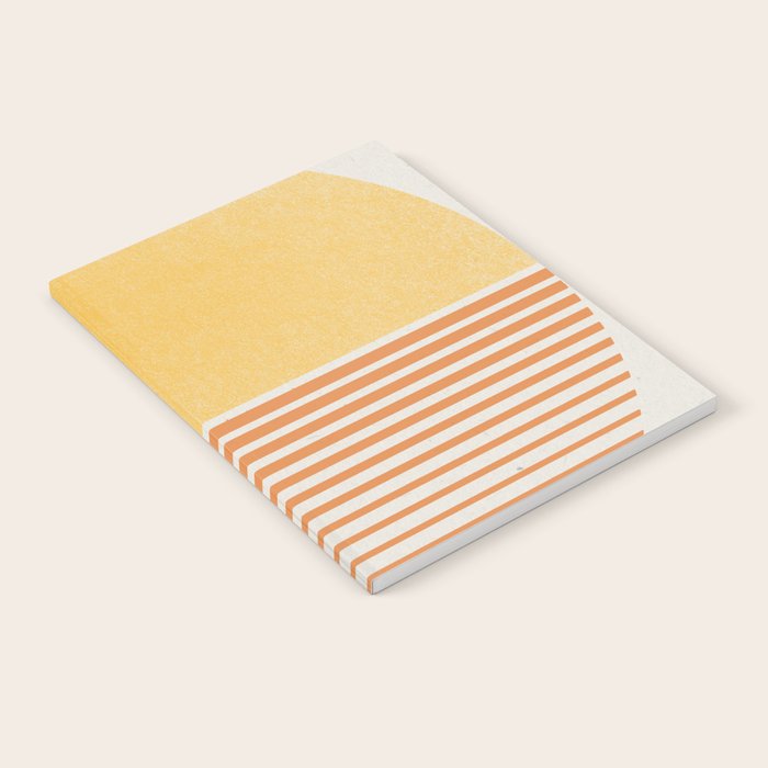 Retro Sunrise No 1  Notebook Gallery Image 1