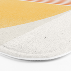 Retro Sunrise No 1  Bath Mat Gallery Image 3