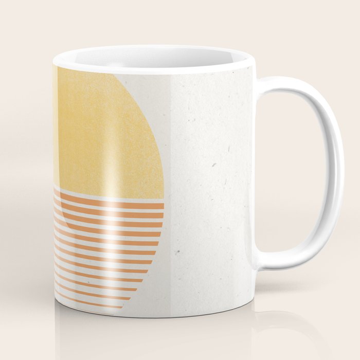 Retro Sunrise No 1  Coffee Mug Gallery Image 1