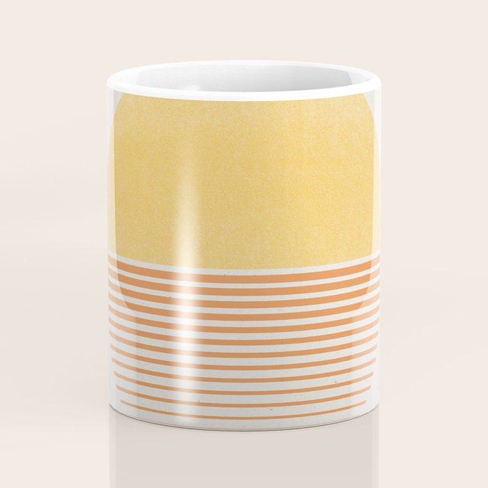 Retro Sunrise No 1  Coffee Mug Gallery Image 4
