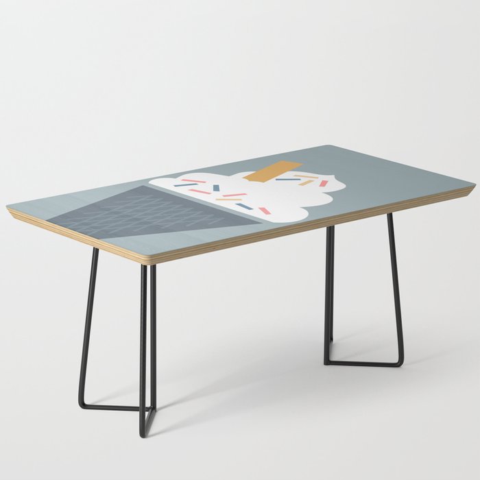 Ice Cream (Blue) Coffee Table Gallery Image 1