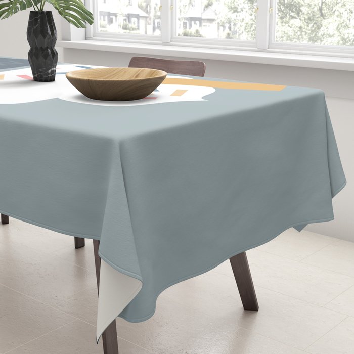 Ice Cream (Blue) Tablecloth Gallery Image 3