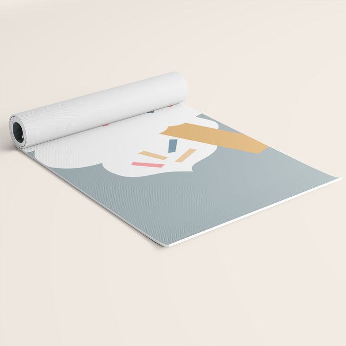 Ice Cream (Blue) Yoga Mat Gallery Image 2