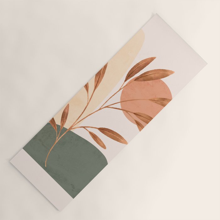 Abstract Art /Minimal Plant 15 Yoga Mat Gallery Image 1