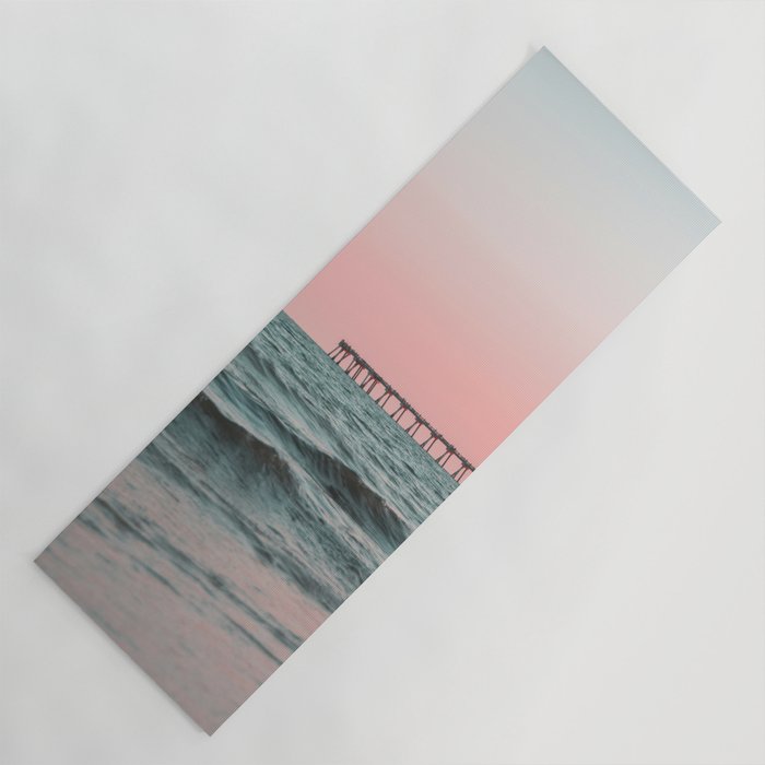Pink Ocean Yoga Mat Gallery Image 1
