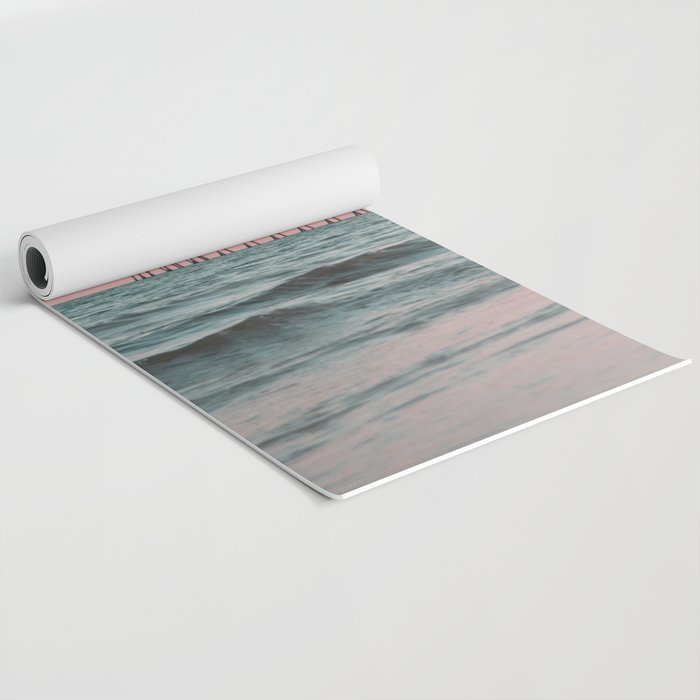 Pink Ocean Yoga Mat Gallery Image 2