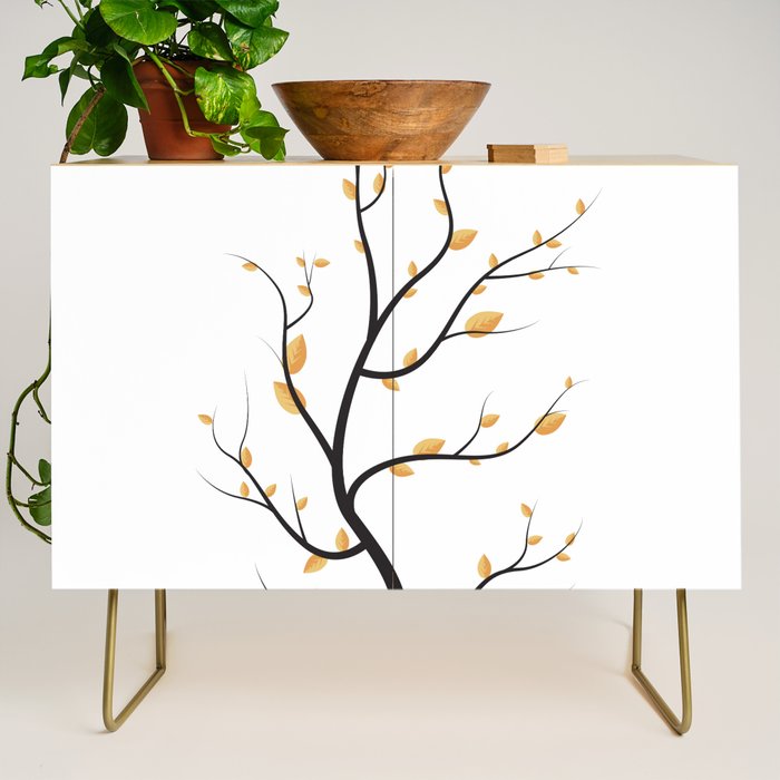 golden leaves Credenza Gallery Image 1