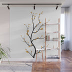 golden leaves Wall Mural Gallery Image 1