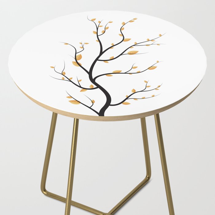 golden leaves Side Table Gallery Image 2