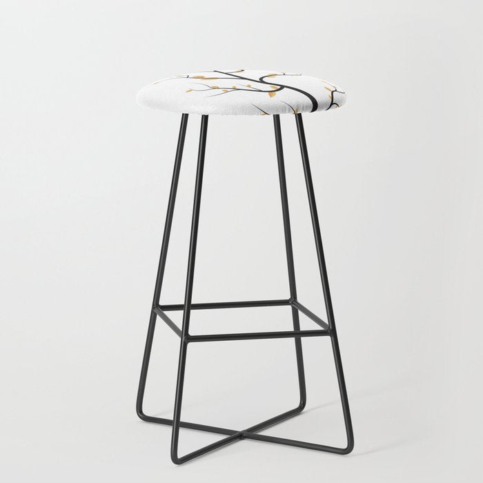 golden leaves Stool Gallery Image 1