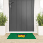 Leafy Cowgirl Cheetah Welcome Mat Gallery Image 3