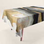 Golden Spring Moon Tablecloth Gallery Image 1