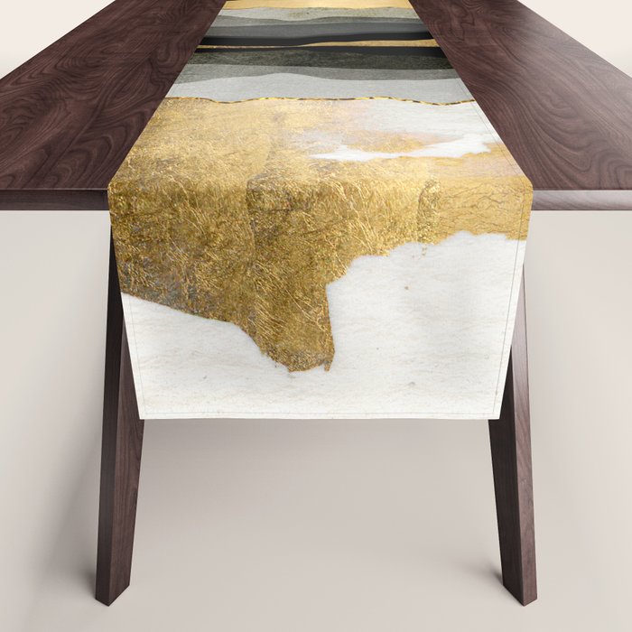 Golden Spring Moon Table Runner Gallery Image 1