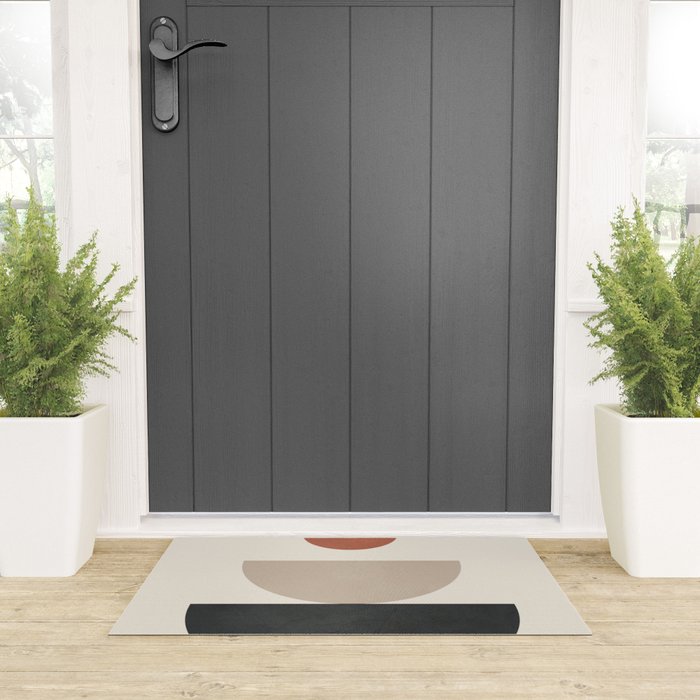 Geometric Modern Art 30 Welcome Mat Gallery Image 3