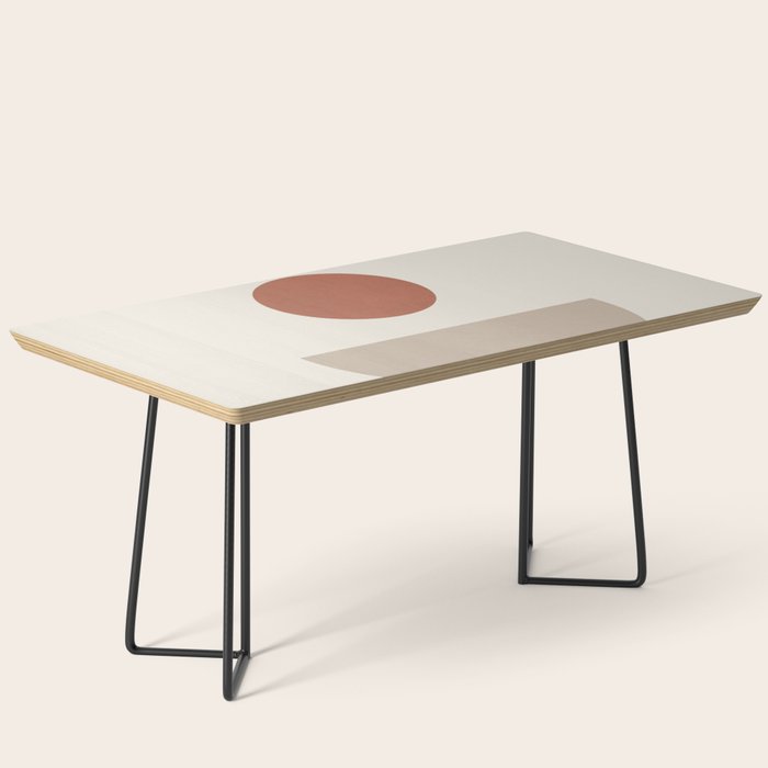 Geometric Modern Art 30 Coffee Table Gallery Image 1