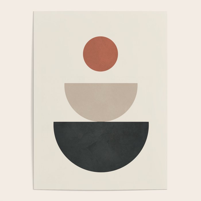 Geometric Modern Art 30 Poster Gallery Image 1