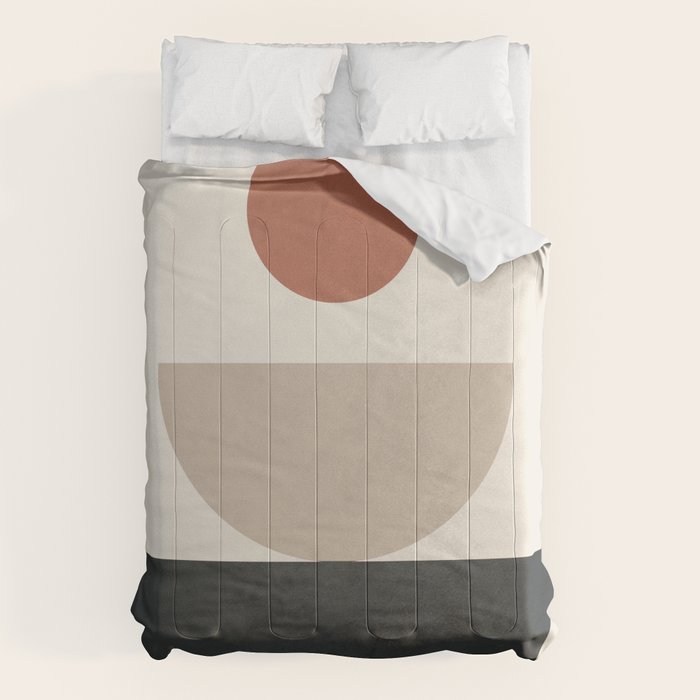 Geometric Modern Art 30 Comforter Gallery Image 6