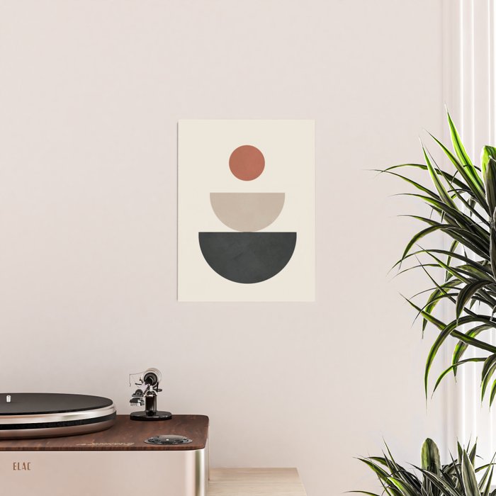 Geometric Modern Art 30 Poster Gallery Image 2