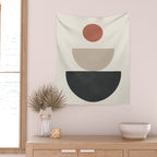 Geometric Modern Art 30 Wall Tapestry Gallery Image 2