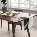 Abstract Art Tropical Leaves 72 Table Runner Gallery Image 2