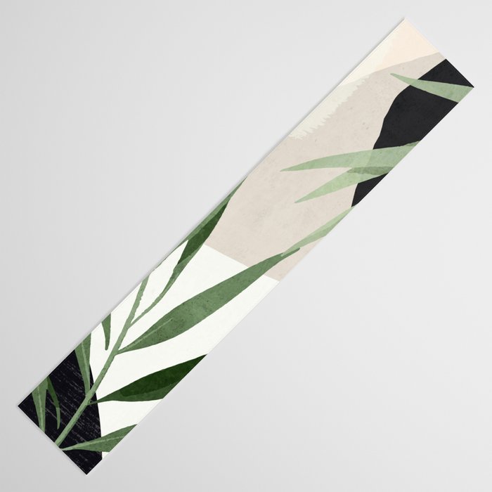 Abstract Art Tropical Leaves 72 Table Runner Gallery Image 3