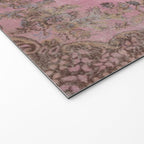 pink oriental vintage carpet Welcome Mat Gallery Image 2