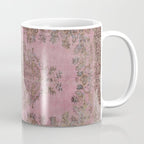 pink oriental vintage carpet Coffee Mug Gallery Image 1