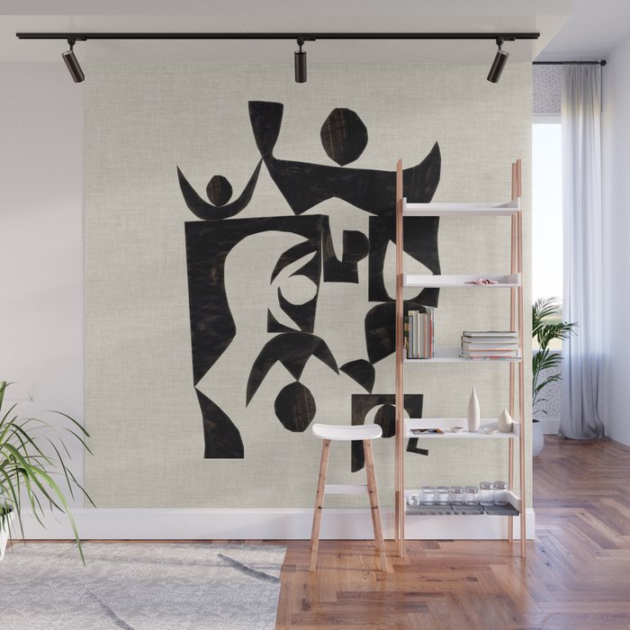 Bull Horn  Wall Mural Gallery Image 1