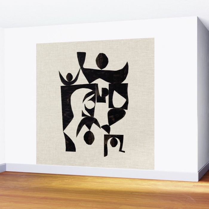 Bull Horn  Wall Mural Gallery Image 2