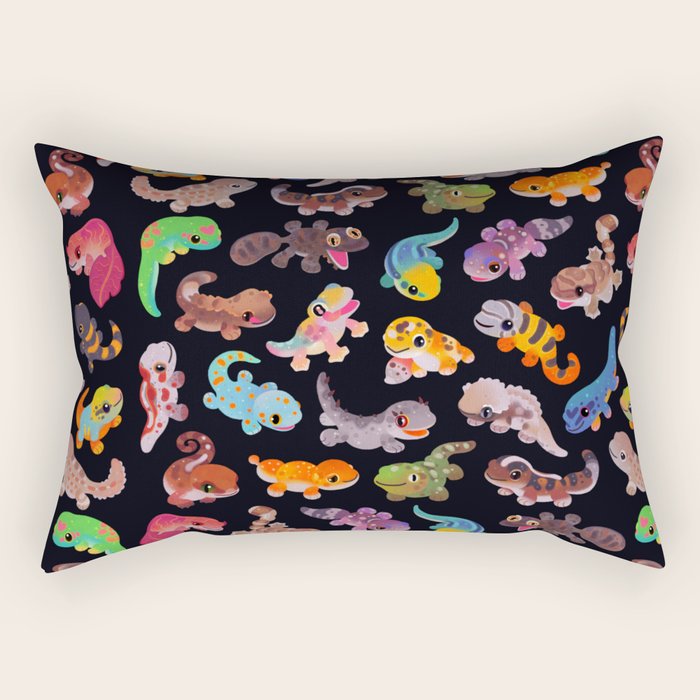 Gecko Rectangular Pillow Gallery Image 1