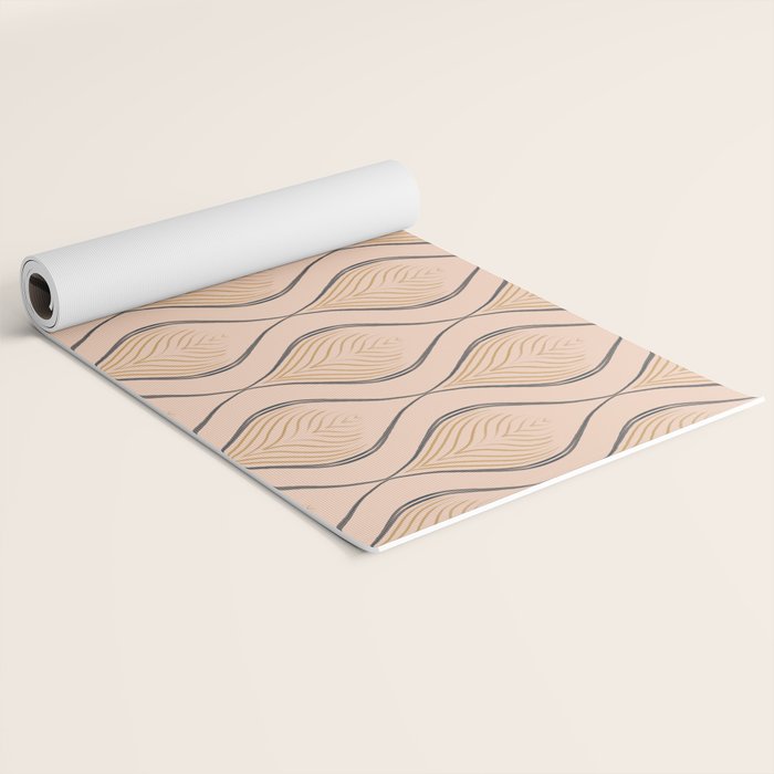 Golden Blossom Yoga Mat Gallery Image 2