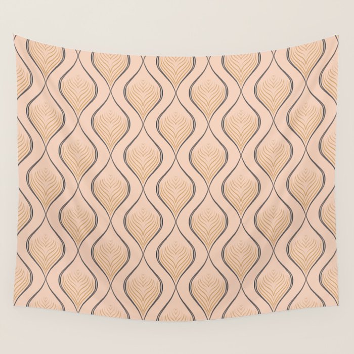 Golden Blossom Wall Tapestry Gallery Image 4