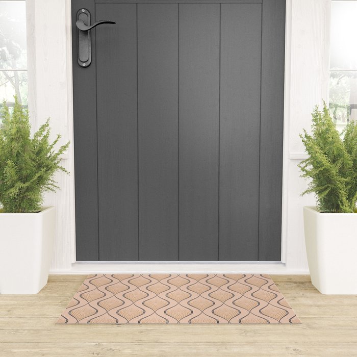Golden Blossom Welcome Mat Gallery Image 3