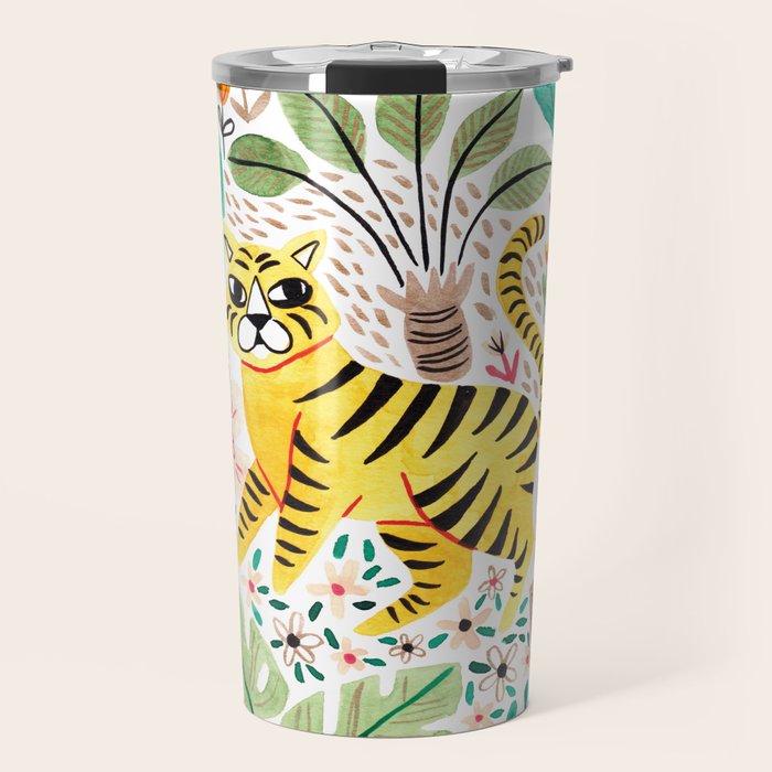 Tiger Jungle Travel Mug Gallery Image 1