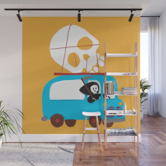 Death on wheels Wall Mural Gallery Image 1
