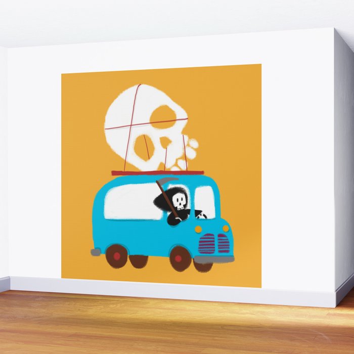 Death on wheels Wall Mural Gallery Image 2
