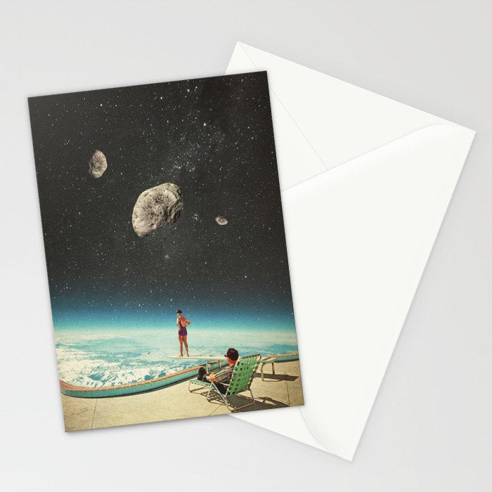 Summer with a Chance of Asteroids Stationery Card Gallery Image 2