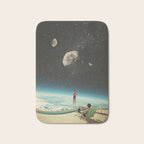 Summer with a Chance of Asteroids Bath Mat Gallery Image 1