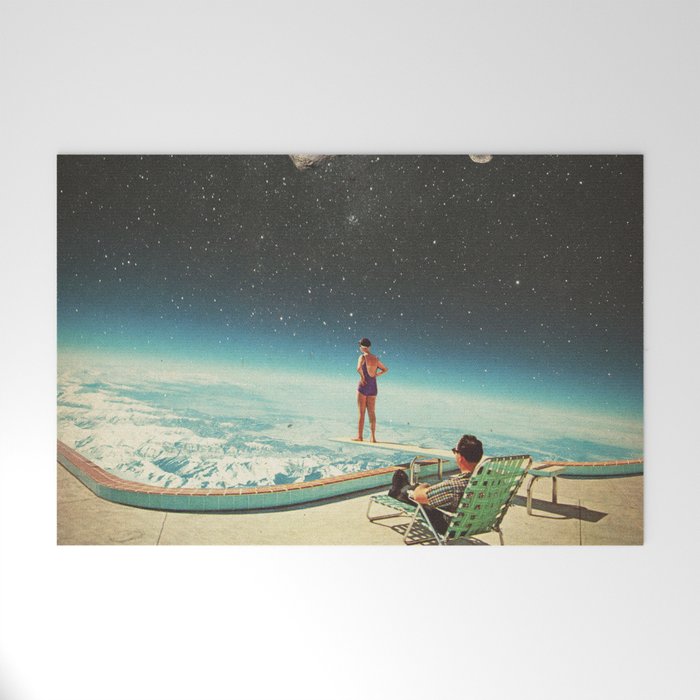 Summer with a Chance of Asteroids Welcome Mat Gallery Image 1