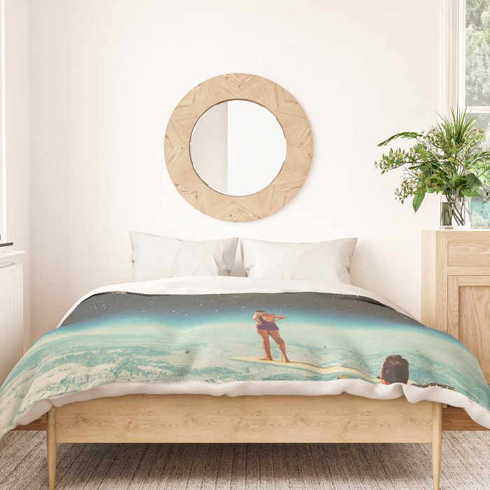 Summer with a Chance of Asteroids Duvet Cover Gallery Image 3